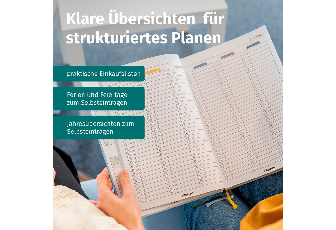 Betzold Lehrerkalender Referendariats-Planer, DIN A4 plus - Organizer Refplaner Bild 2