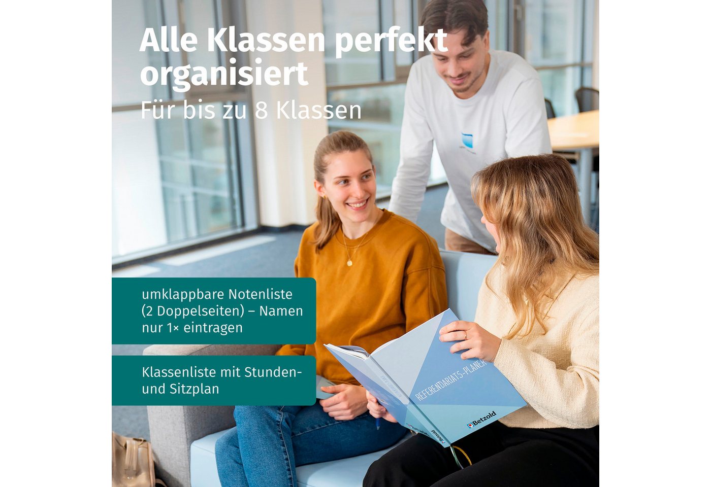 Betzold Lehrerkalender Referendariats-Planer, DIN A4 plus - Organizer Refplaner Bild 3