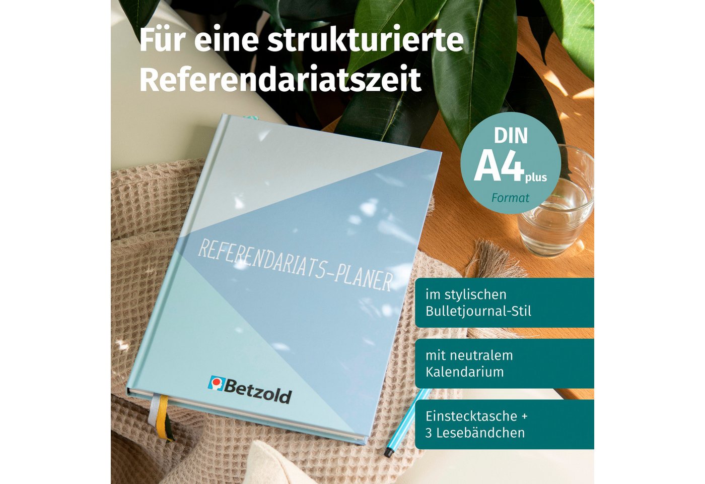 Betzold Lehrerkalender Referendariats-Planer, DIN A4 plus - Organizer Refplaner Bild 4