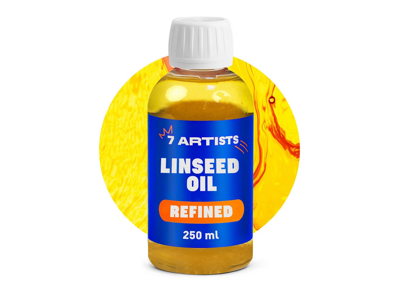 7 Artists Ölfarbe 7 Artists Leinöl Ölmalerei für Ölfarben Malmittel Künstlerbedarf Bild 3