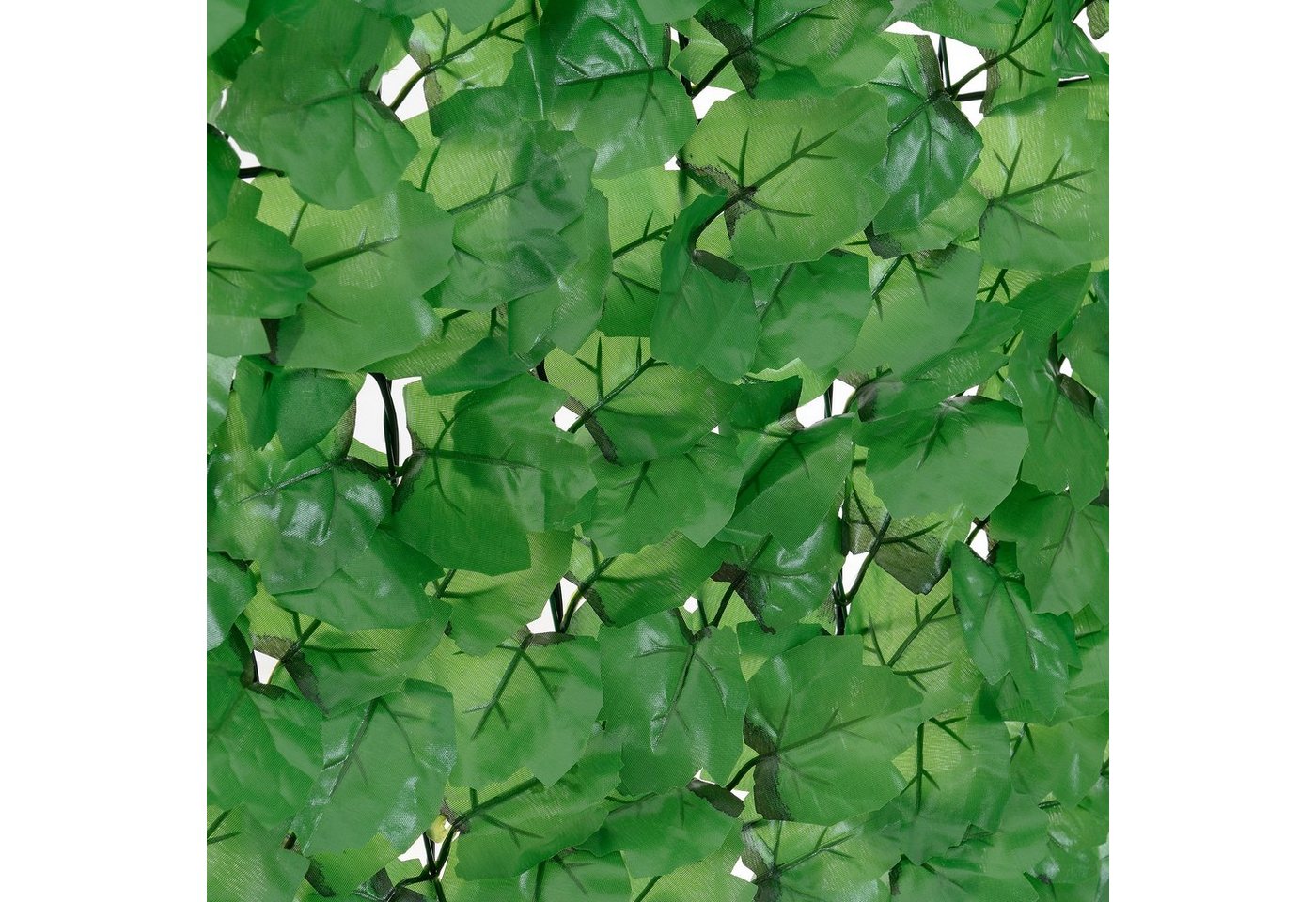 neu.haus Sichtschutzzug, Blätterzaun »Efeu« Sichtschutzzaun Balkon 300x100cm Grün Bild 5