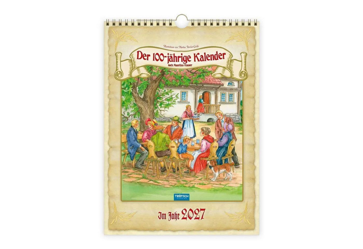 Trötsch Verlag Wandkalender TRÖTSCH - Classickalender Der 100-jährige Kalender 2027