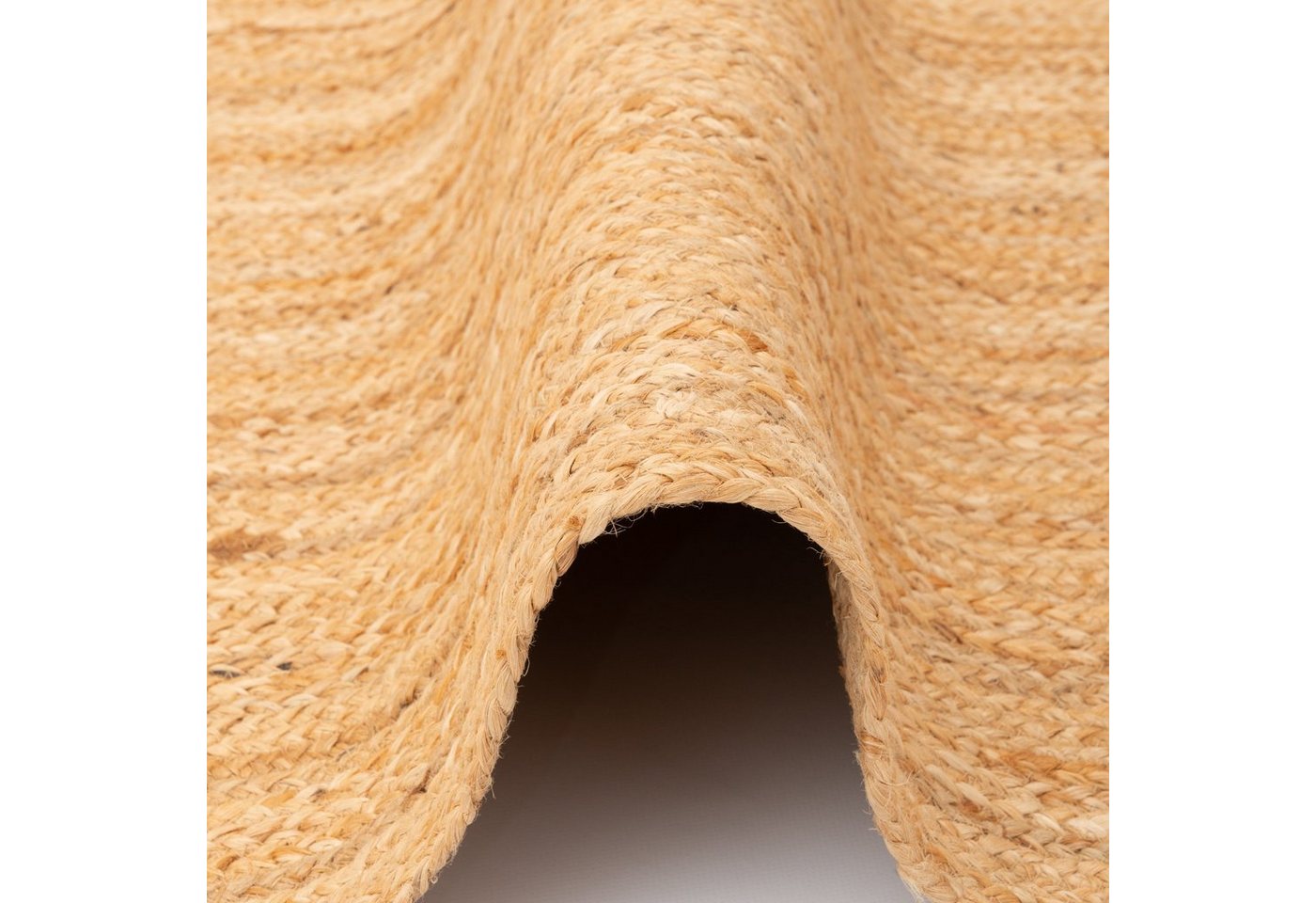 Pergamon Sisalteppich Naturfaser Teppich Jute Salsa Uni, Rechteckig, Höhe: 10 mm Bild 2