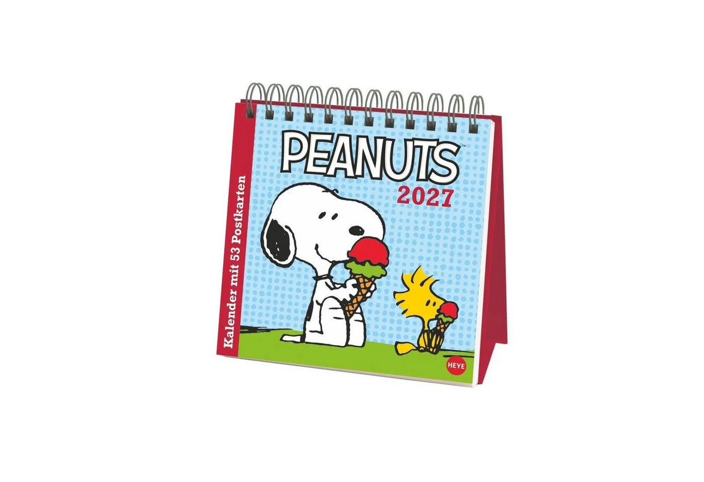 HEYE Wandkalender Peanuts Premium-Postkartenkalender 2027 Bild 2