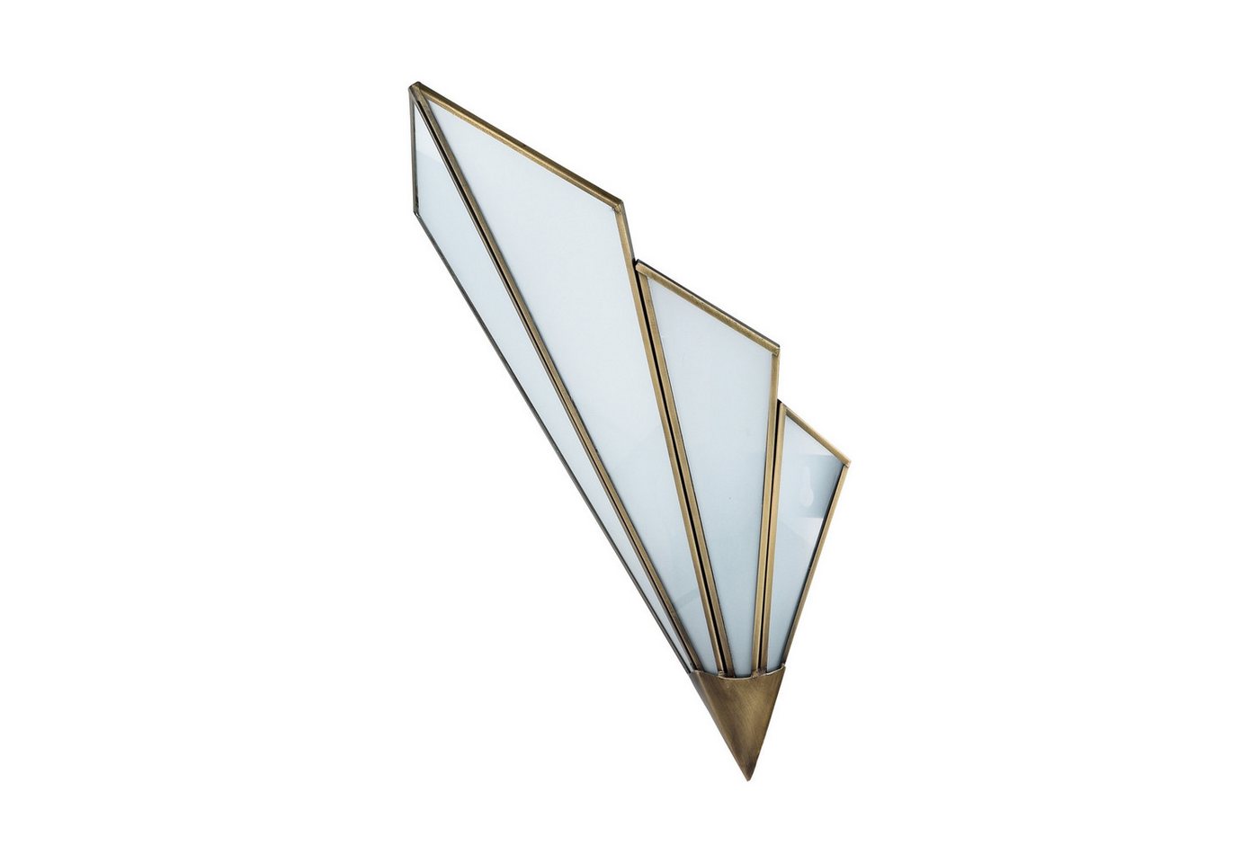 Marrakesch Orient & Mediterran Interior Wandleuchte Aesthetic Wandlampe Varun modern aus Glas und Metall 36 cm, Handarbeit Bild 2