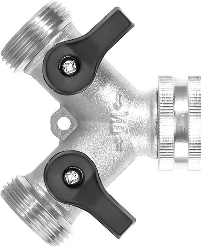 FELIXLEO Bewässerungsventil Wasserverteiler 3/4 Zoll Y Verteiler Gartenschlauch, (1-tlg) Bild 3