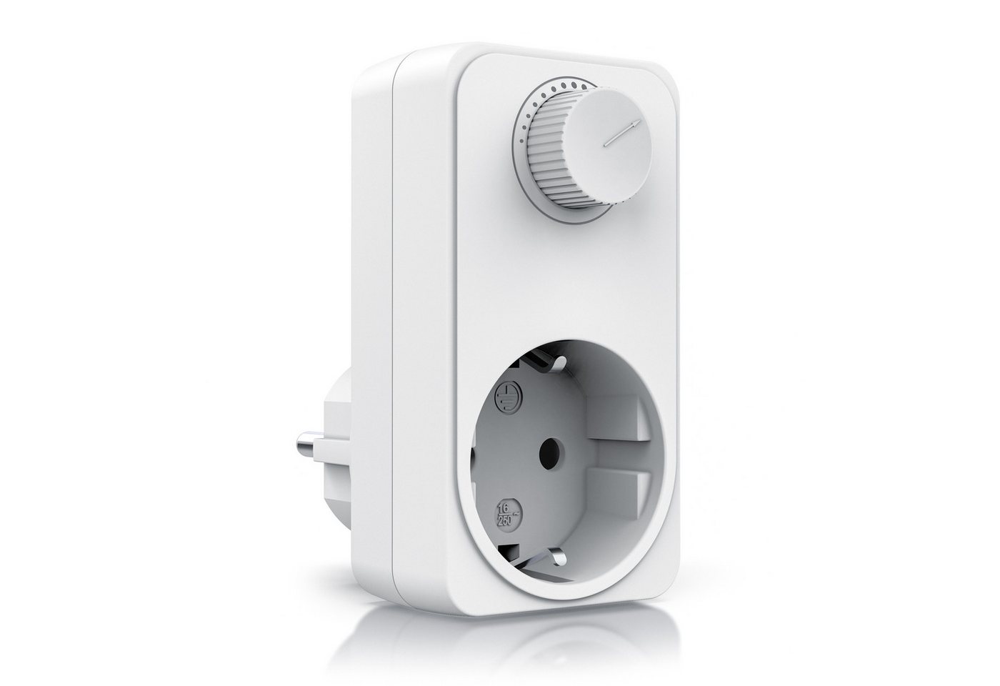 BEARWARE Drehdimmer Steckdosendimmer mit Drehregler für Glühlampen, 20 - 400 W (1-St), Universal Dimmer / Helligkeitsregler für Tischlampen und Stehlampen Bild 3