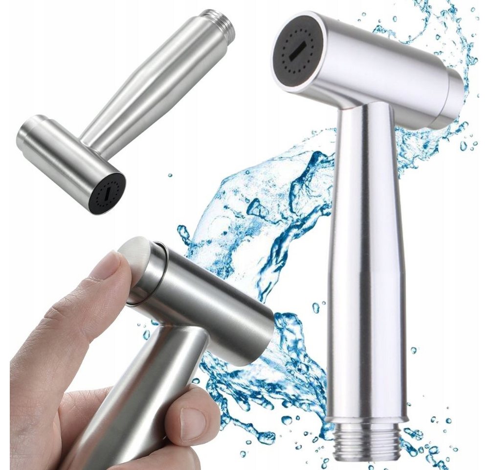 VERK GROUP Bidet Bidet Brause Handbrause WC Dusche Hygienedusche Aluminium, 1 tlg. Bild 2