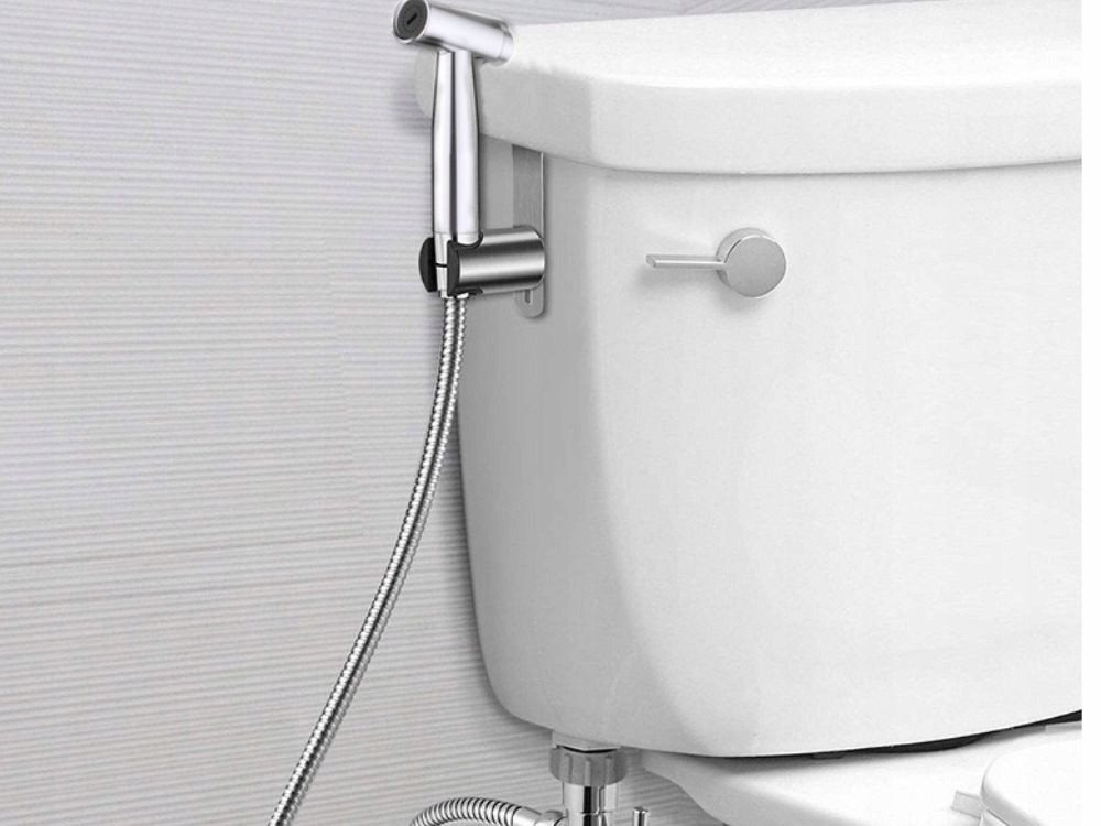 VERK GROUP Bidet Bidet Brause Handbrause WC Dusche Hygienedusche Aluminium, 1 tlg. Bild 5