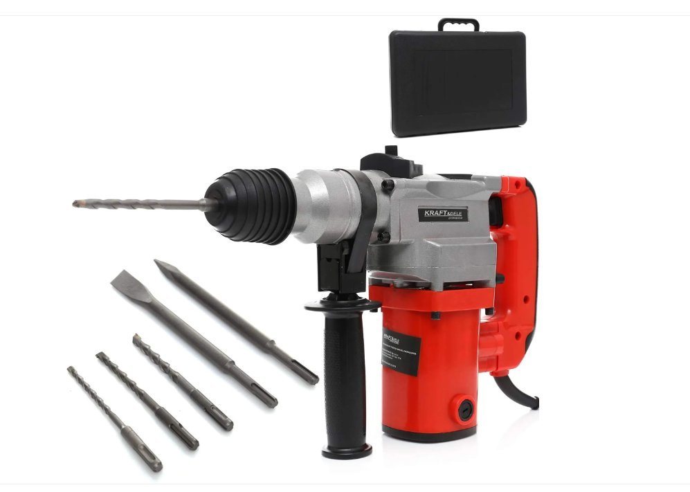 Kraft&Dele Bohrhammer Schlaghammer 1600W Bohrhammer Stemmhammer Meißelhammer Bohrer Meißel Bild 2