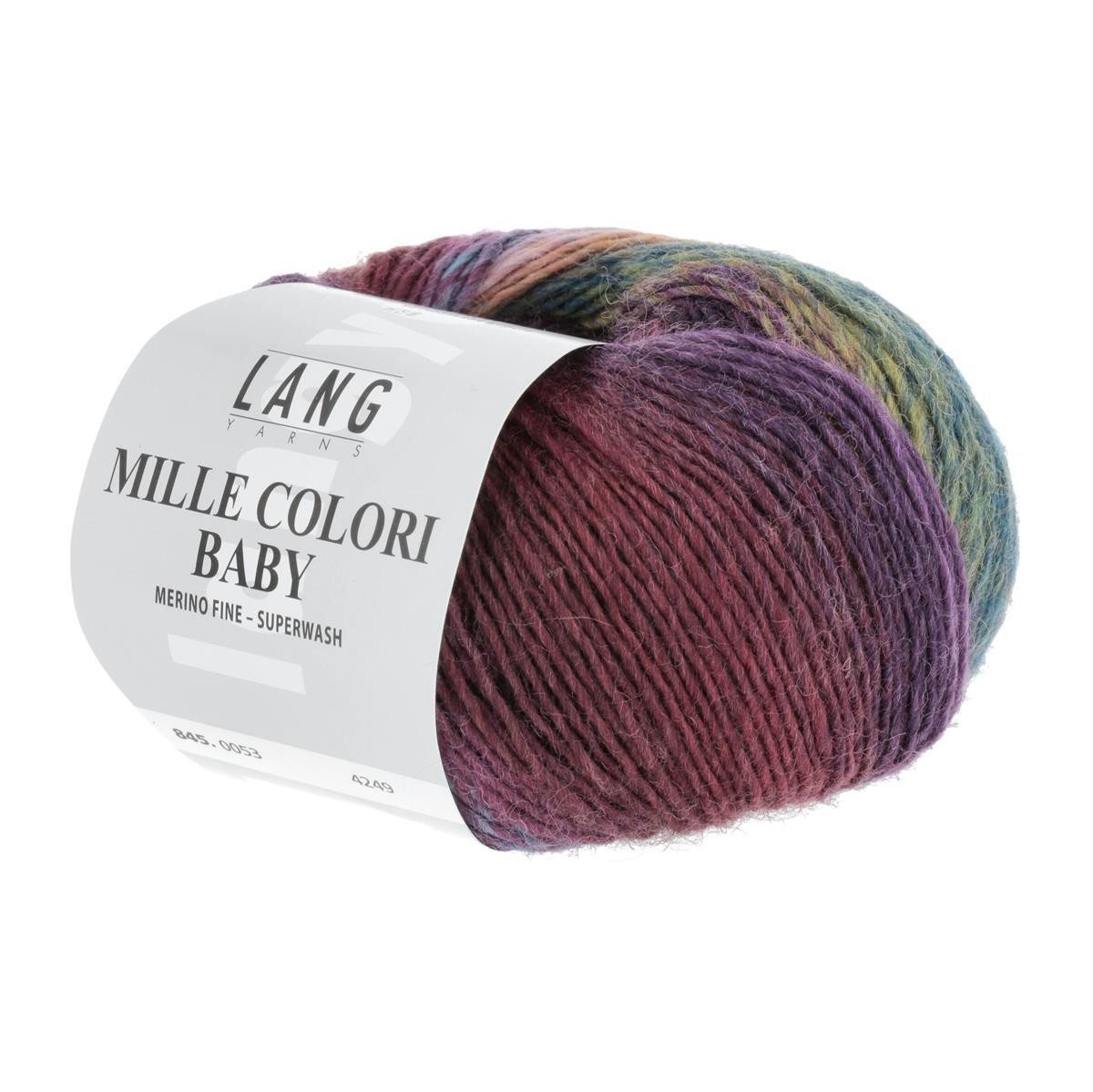 LANG YARNS Mille Colori Baby Häkelwolle, 190 m