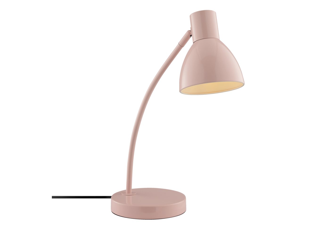 Lightbox Tischleuchte, ohne Leuchtmittel, Schreibtischleuchte E14, 43 cm, Metall, rosa, max. 20 W, LED geeignet Bild 4