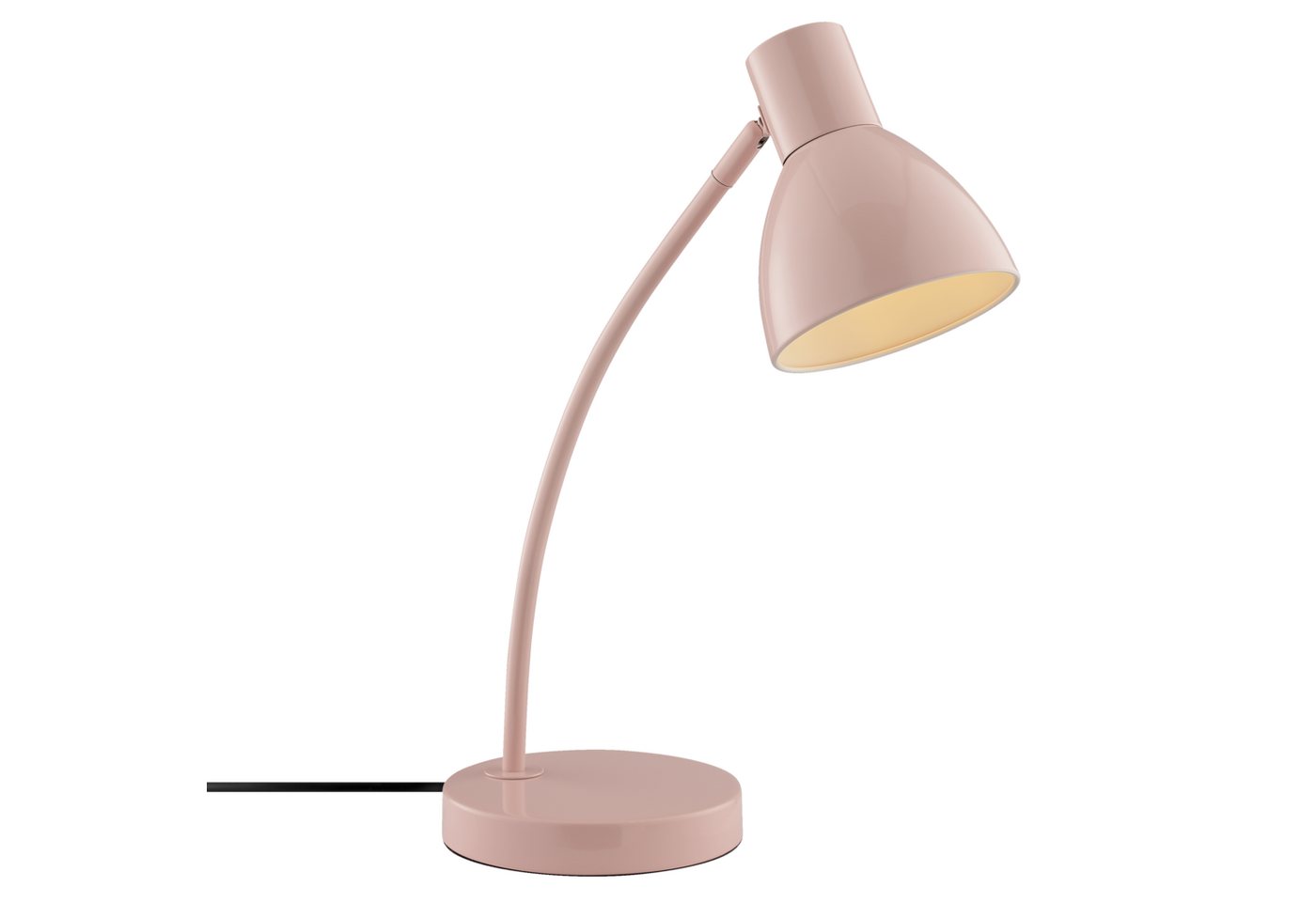 Lightbox Tischleuchte, ohne Leuchtmittel, Schreibtischleuchte E14, 43 cm, Metall, rosa, max. 20 W, LED geeignet Bild 5