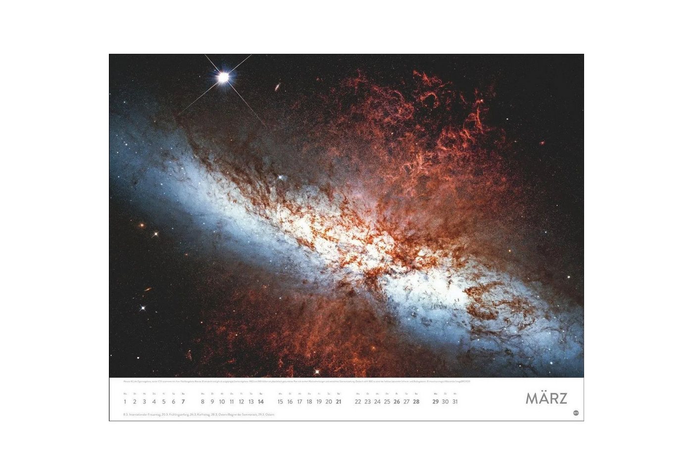 HEYE Wandkalender Das Universum Posterkalender 2027 Bild 2