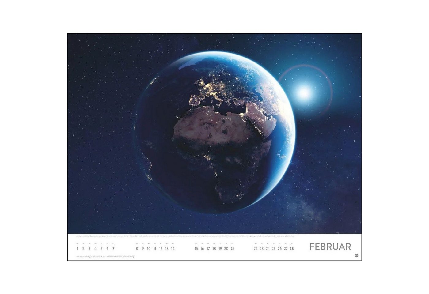 HEYE Wandkalender Das Universum Posterkalender 2027 Bild 3
