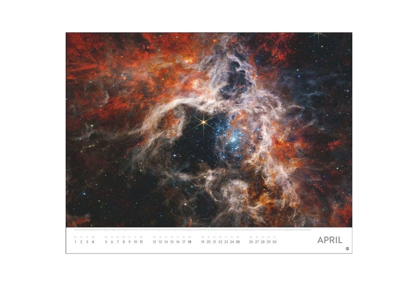 HEYE Wandkalender Das Universum Posterkalender 2027 Bild 5