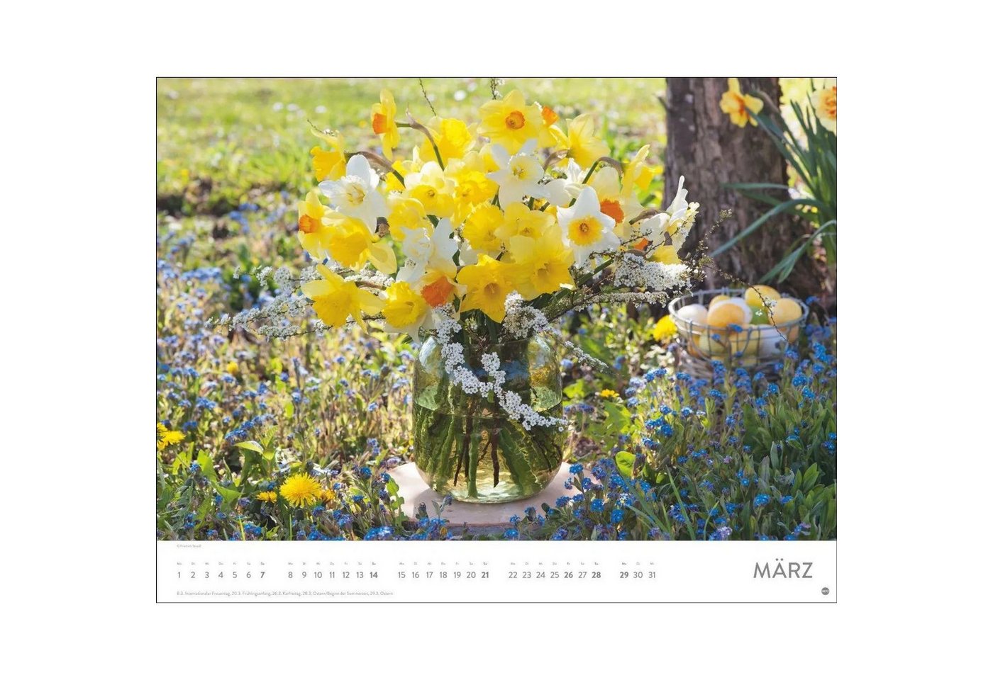 HEYE Wandkalender Blumenpracht Posterkalender 2027 Bild 2
