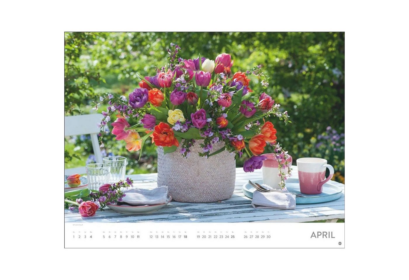 HEYE Wandkalender Blumenpracht Posterkalender 2027 Bild 3