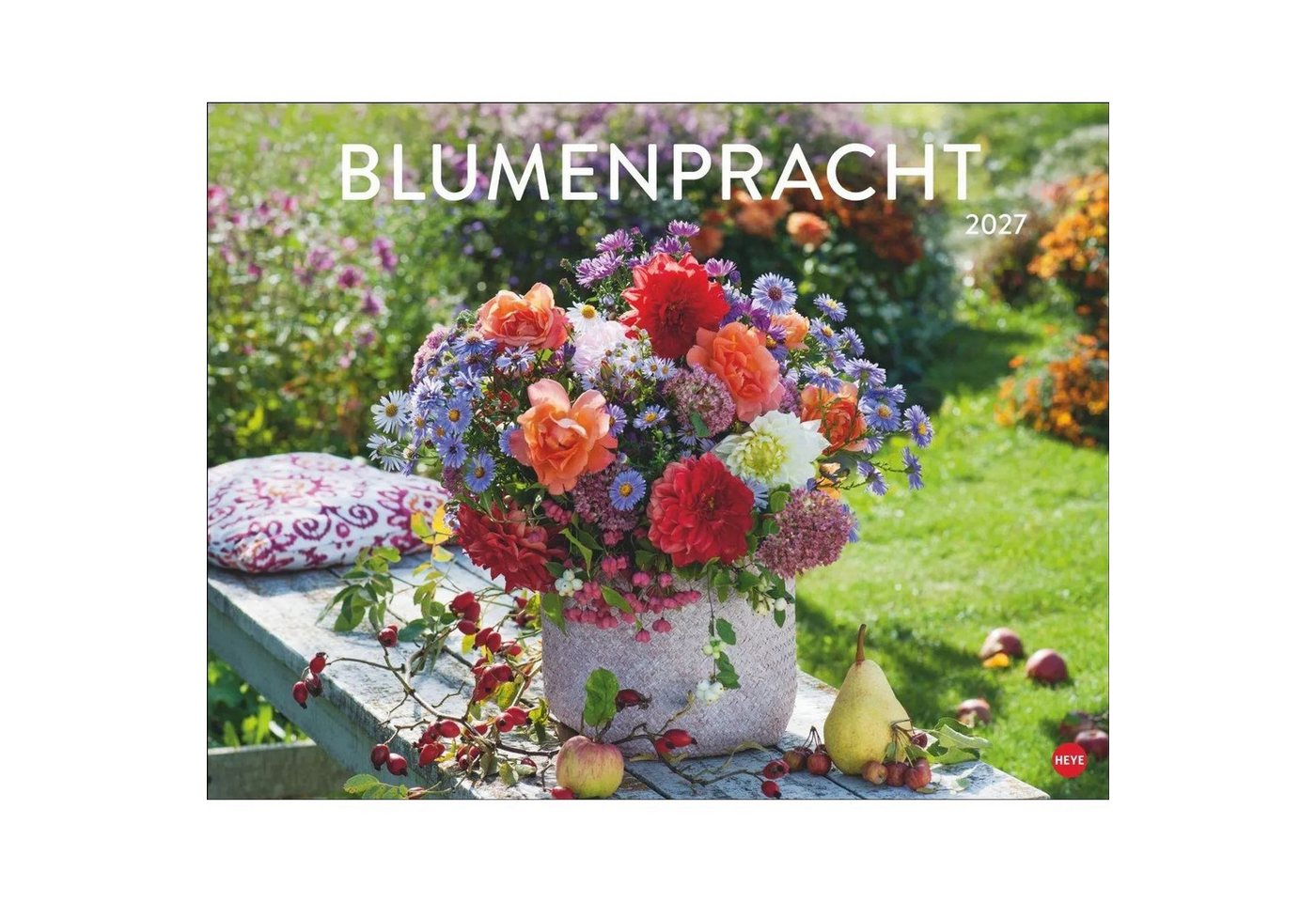 HEYE Wandkalender Blumenpracht Posterkalender 2027 Bild 4