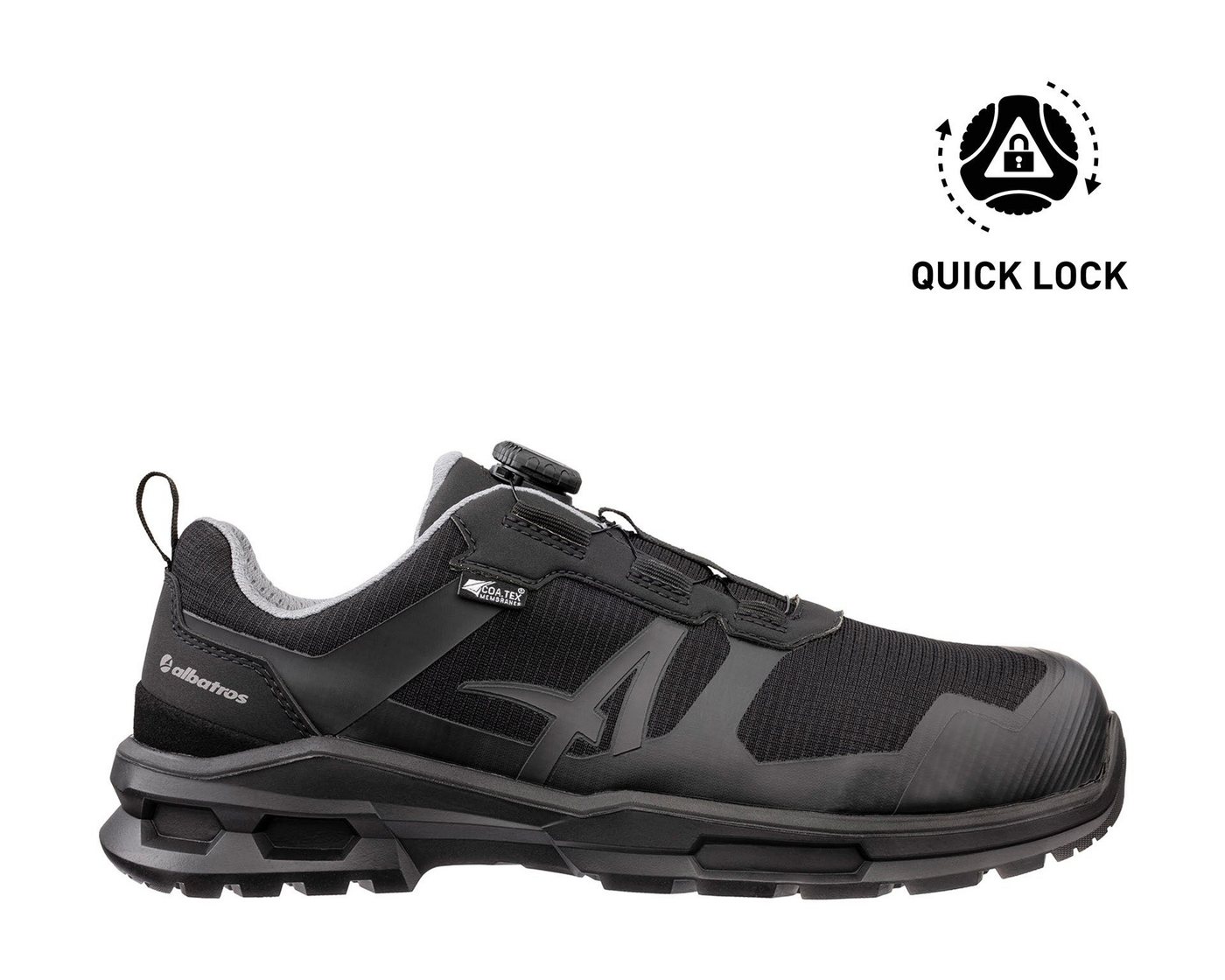 Albatros ALBATROS TALO CTX QL LOW Sicherheitsschuh S7S ESD Sicherheitsschuh Ölbeständige Laufsohle
