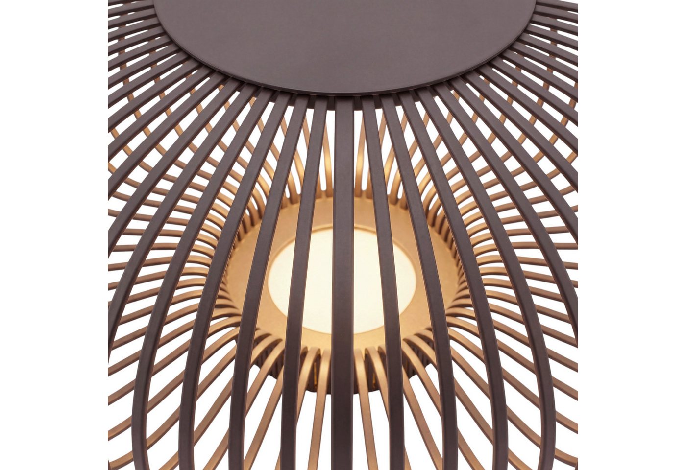 blomus Tischleuchte -LITO- Mobile Leuchte, LED Laterne, Dekoleuchte: Modernes Design, LED fest integriert, warm, stufenlos dimmbar, Touch-Bedienung, filigrane Metallstreben Bild 5