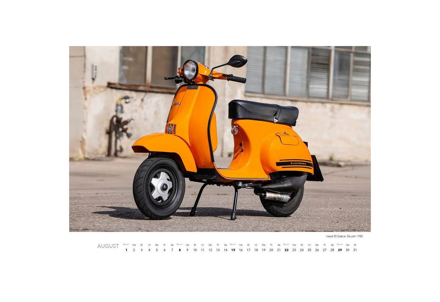 Edition Lempertz Wandkalender Vespa Kalender 2027