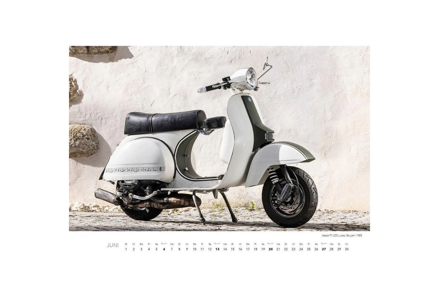 Edition Lempertz Wandkalender Vespa Kalender 2027 Bild 2