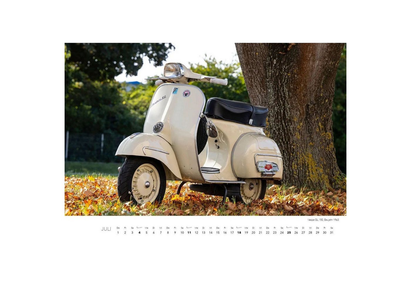Edition Lempertz Wandkalender Vespa Kalender 2027 Bild 3