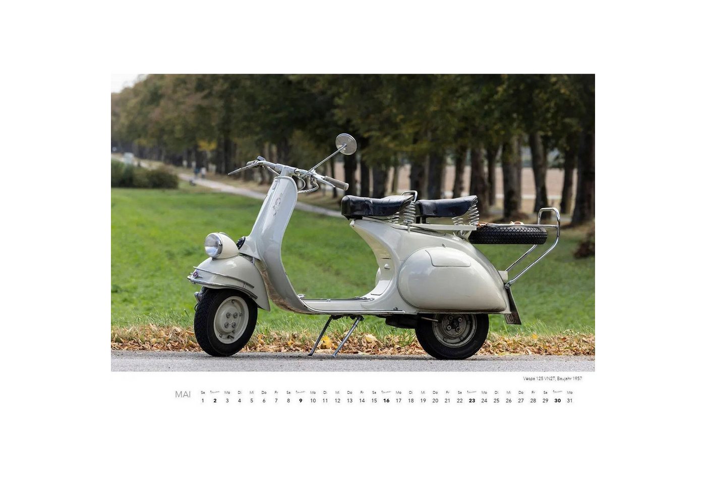 Edition Lempertz Wandkalender Vespa Kalender 2027 Bild 5