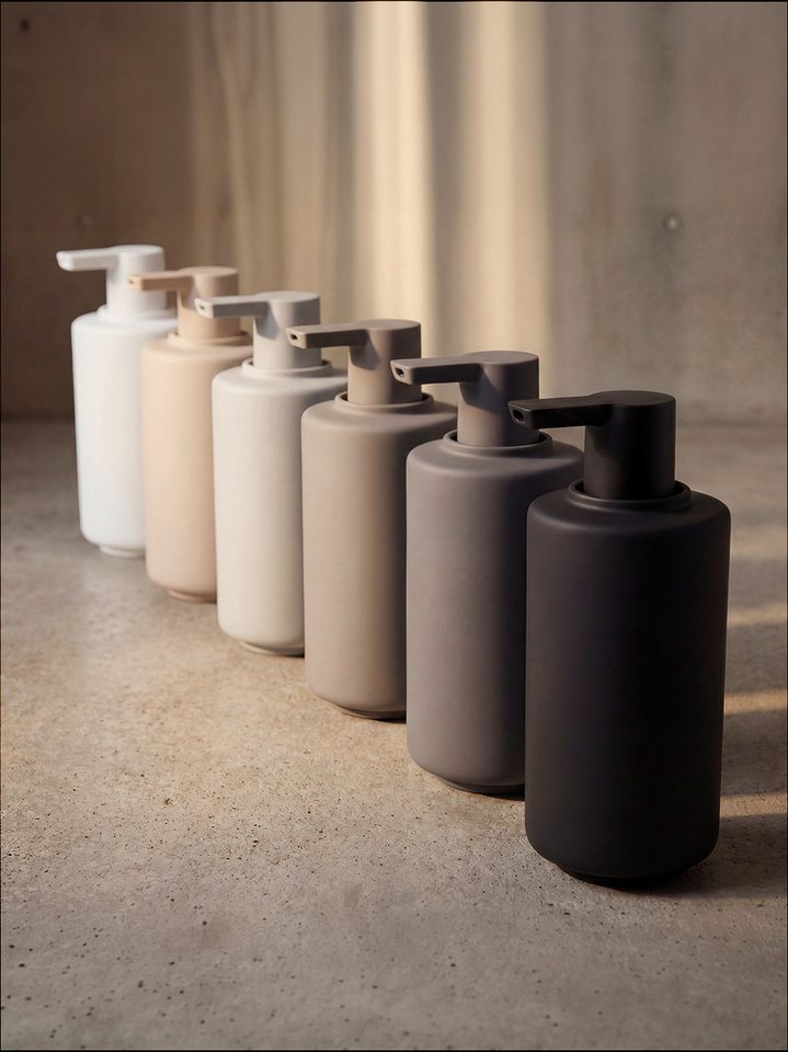 blomus Seifenspender -SAYA- Dosierspender, Pumspender Badezimmer: Modernes Design, (1-tlg), 190ml, Soft-Touch, präziser Pumpkopf Bild 3