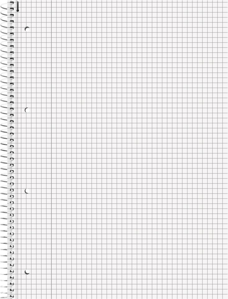 BRUNNEN Notizblock Collegeblock Student Premium A4 kariert mit Randlinie innen Deckblatt: Bild 2