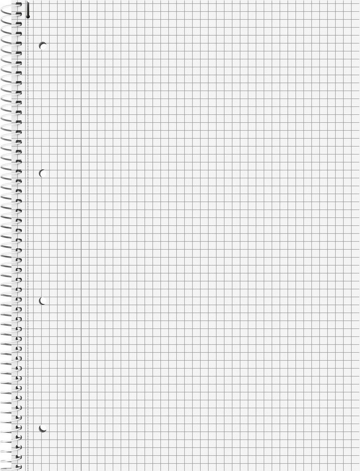 BRUNNEN Notizblock Collegeblock Student Premium A4 kariert mit Randlinie innen Deckblatt: Bild 5