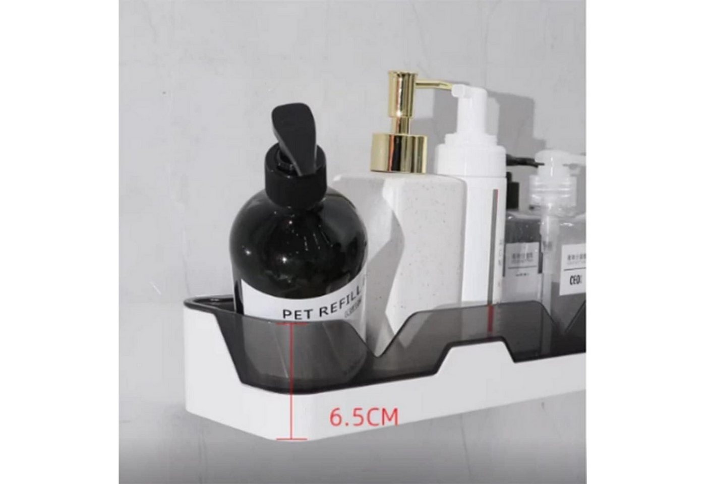 LuxusKollektion Duschregal 2er Set Badezimmer Regal Ohne Bohren Duschregal Wandmontage Bild 3