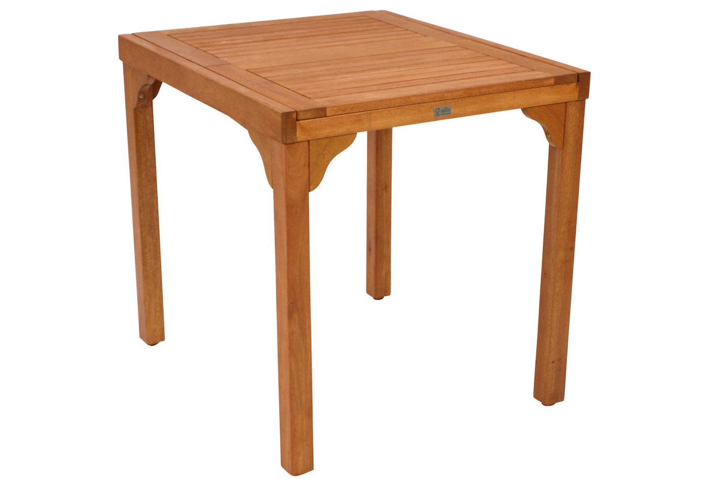 DEGAMO Gartentisch RIO, ausziehbar 80/120x70,5cm, Eukalyptus geölt Bild 4