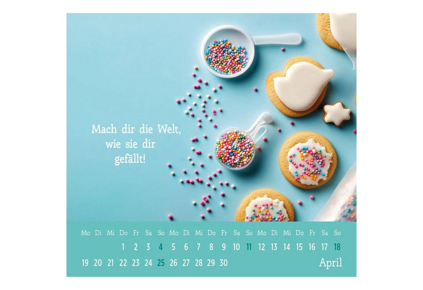 groh Verlag Monatskalender Mini-Kalender 2027: Der kleine Gute-Laune-Kalender Bild 3
