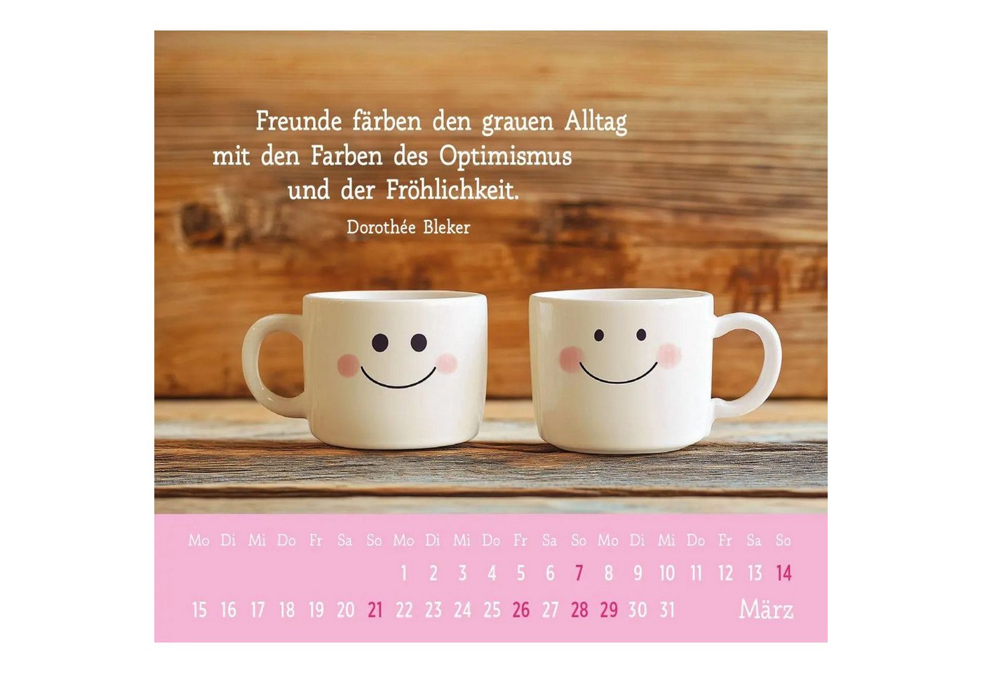 groh Verlag Monatskalender Mini-Kalender 2027: Der kleine Gute-Laune-Kalender Bild 4