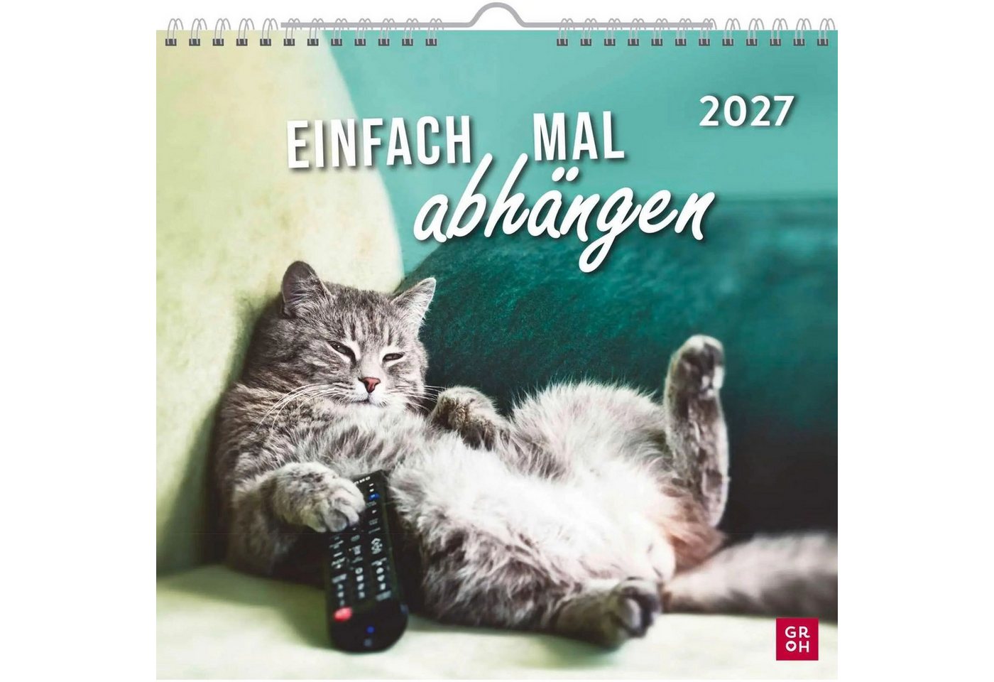 groh Verlag Wandkalender Wandkalender 2027: Einfach mal abhängen Bild 2