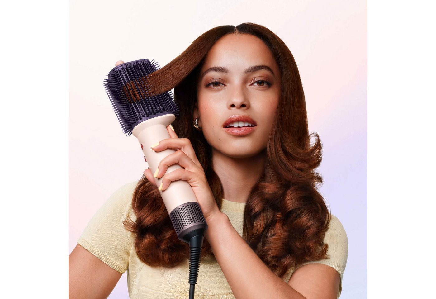 DYSON Warmluftbürste Dyson AirsmoothTM Ceramic Pink&Roségold, Kontrolliertes Styling mit weniger Haarbruch Bild 3