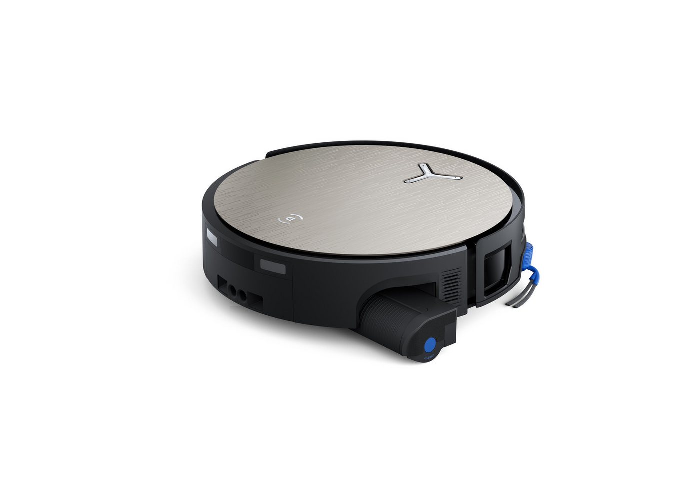 ECOVACS Nass-Trocken-Saugroboter DEEBOT X12S, inkl. OmniCyclone Station, 150 W, beutellos, 27.000 Pa + 53 AW Saugleistung, 27cm Wischrolle