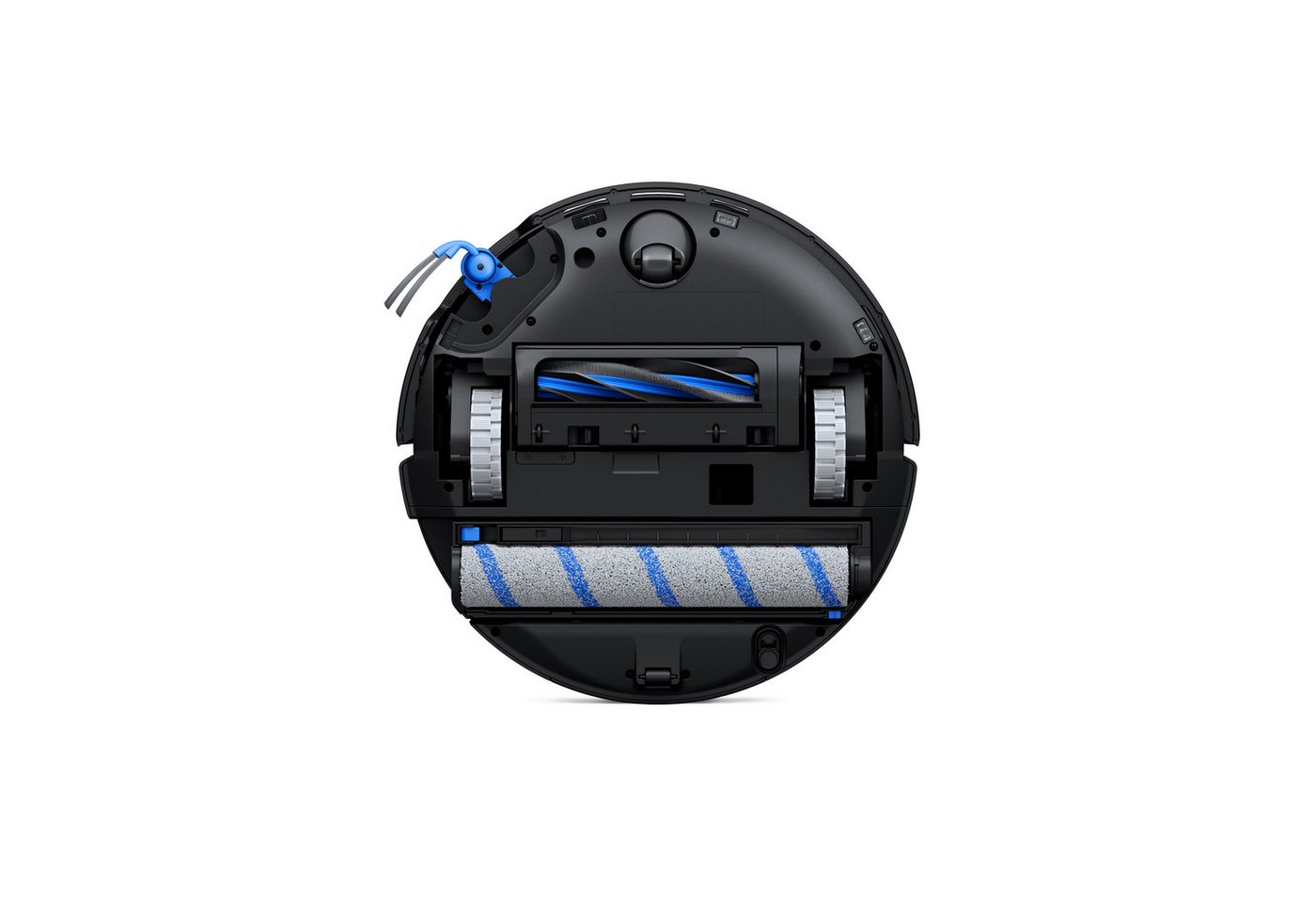 ECOVACS Nass-Trocken-Saugroboter DEEBOT X12S, inkl. OmniCyclone Station, 150 W, beutellos, 27.000 Pa + 53 AW Saugleistung, 27cm Wischrolle Bild 3
