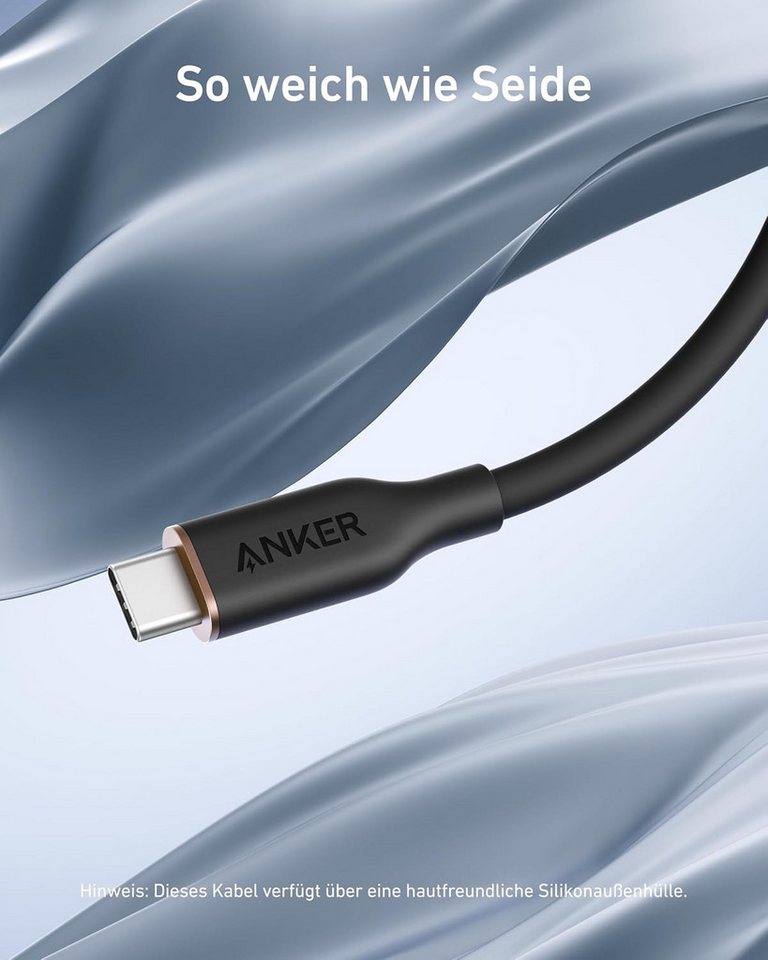 Anker Anker 240W PD 3.0 USB C auf USB C Kabel 240W [2 Stück 1,8m] USB-Kabel, USB-C, 1,8m (180 cm) Bild 5
