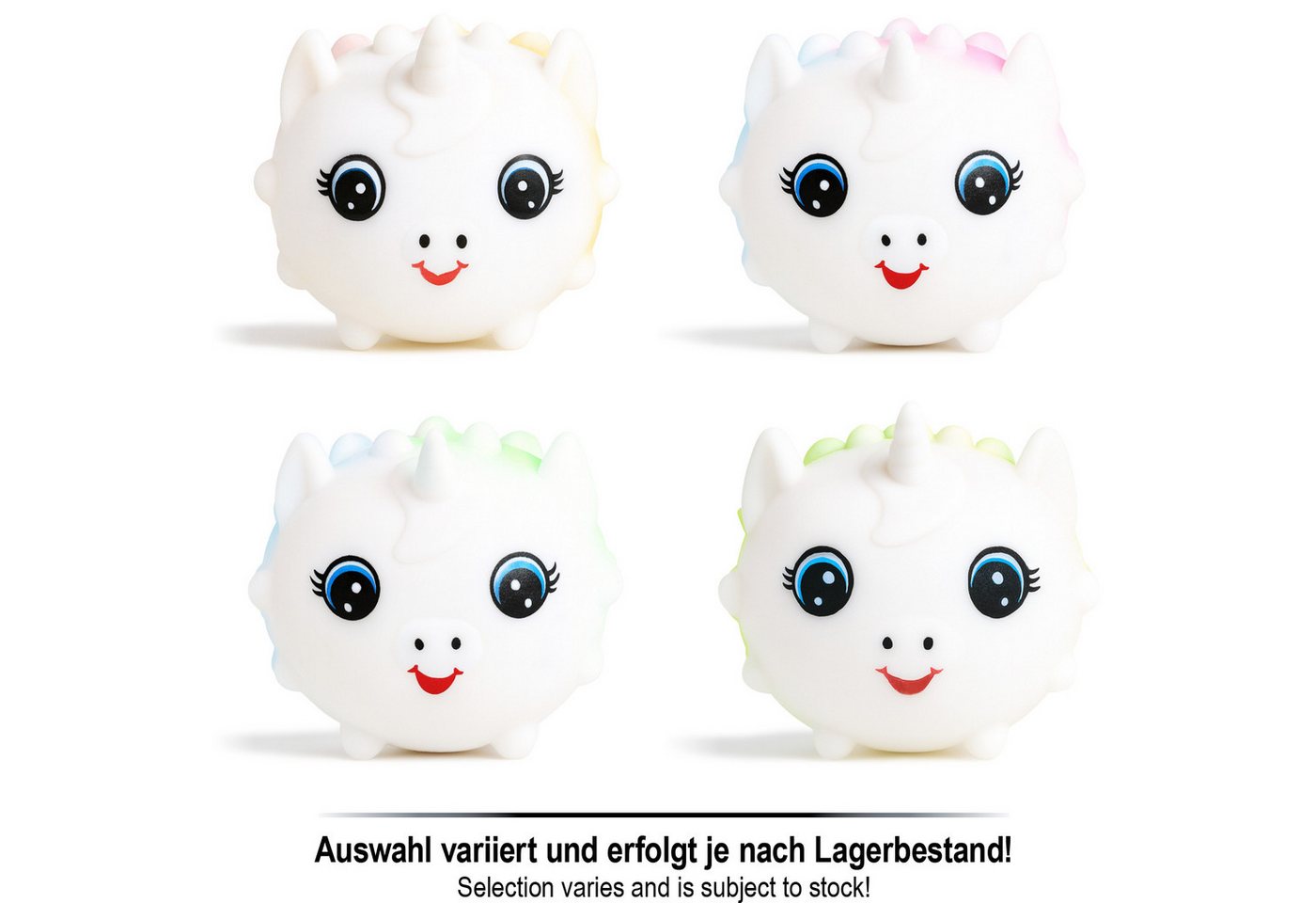 com-four Anti-Stress-Ball Anti Stress Quetschbälle (4-St), Knautschball zum Entspannen Bild 3