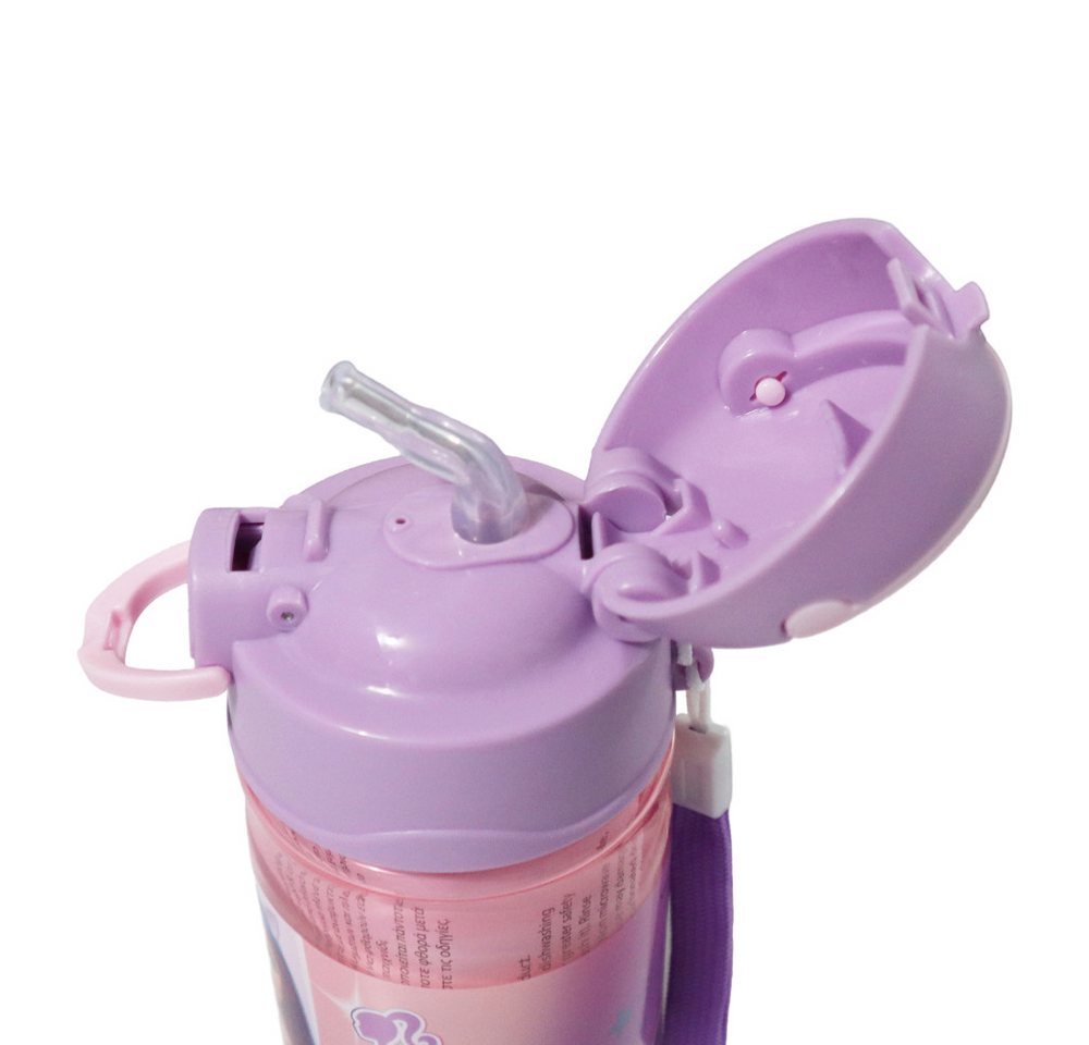 Barbie Trinkflasche Barbie Kinder Sport Wasserflasche Flasche Trinkhalm Griff 350 ml Bild 5