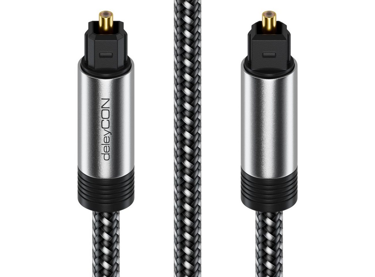 deleyCON deleyCON Toslink Kabel 15m Optisches Digital Audio Kabel Optisches-Kabel Bild 5