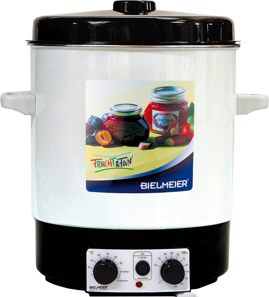 Bielmeier Einkochautomat einwecken einkochen Emaille 29 Liter 2000 Watt Zeituhr Timer BHG 685.0, 2000 W, Made in Germany (B685060) Bild 5