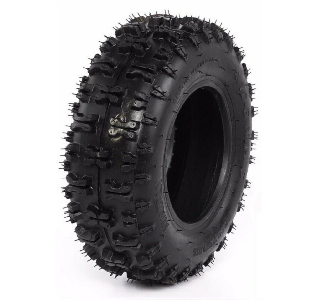 FunSport-Factory Kinderfahrzeug-Räder Kinderquadreifen Quadreifen Reifen mit Schlauch 4.10-6, Stollenprofil, hoher Grip, für Kinderquads, robust & langlebig Bild 4