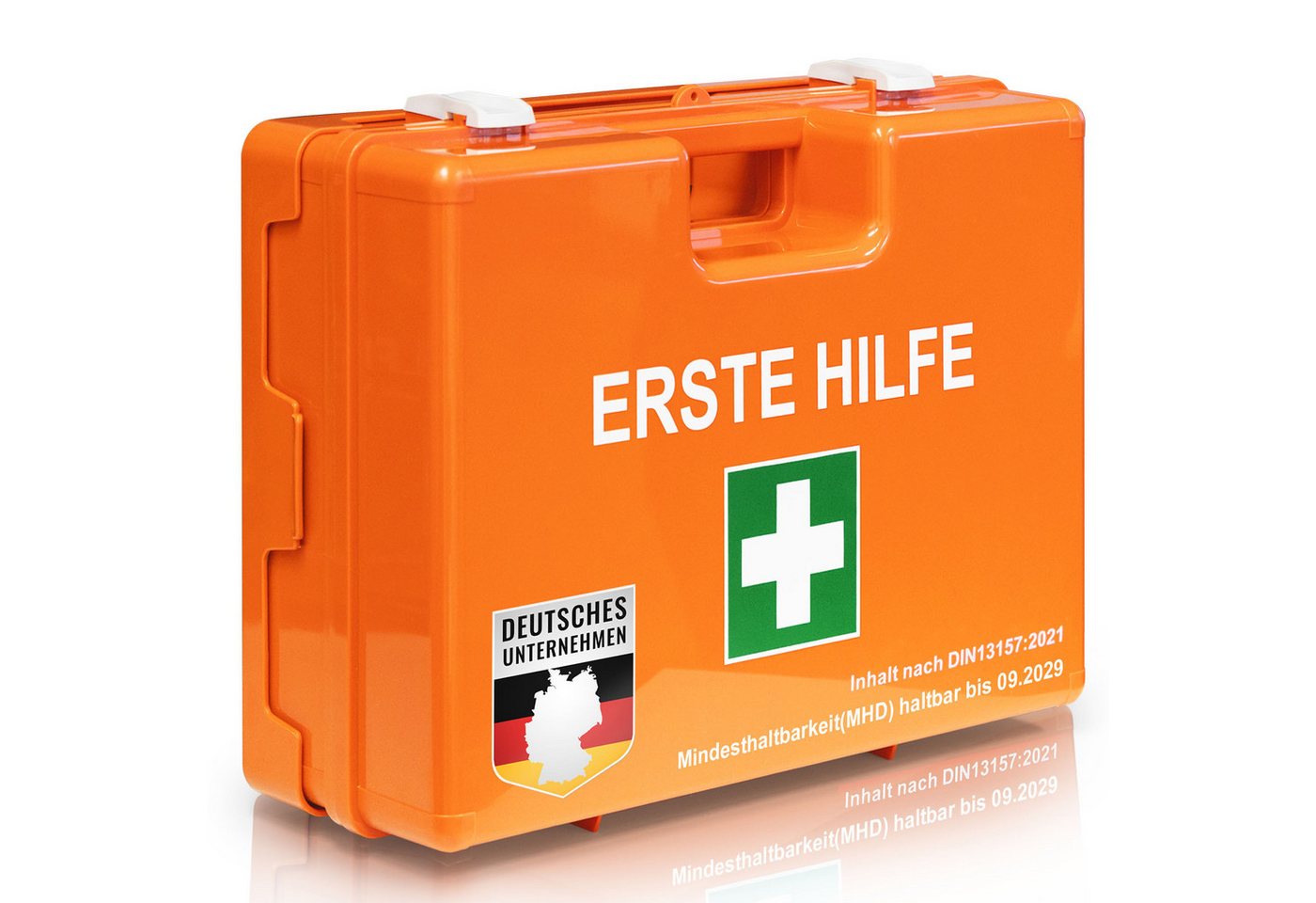 Karat Erste-Hilfe-Koffer Erste-Hilfe-Koffer Klein für Kleinbetriebe, Verbandskasten, ABS-Kunststoff Bild 2
