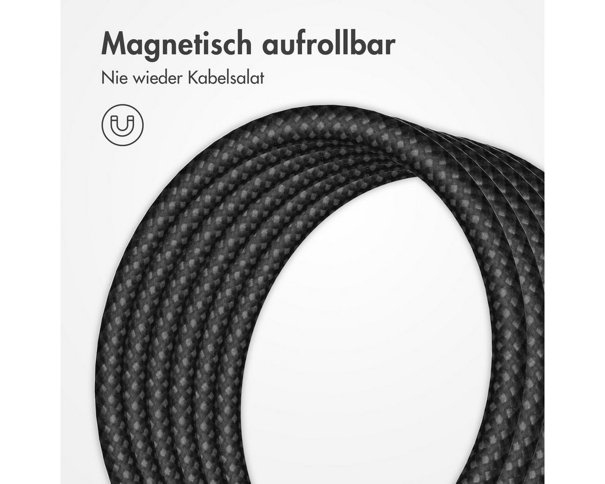 imoshion imoshion Magnetisches geflochtenes Kabel – USB-C auf USB-C – 1 Meter – USB-Kabel Bild 4