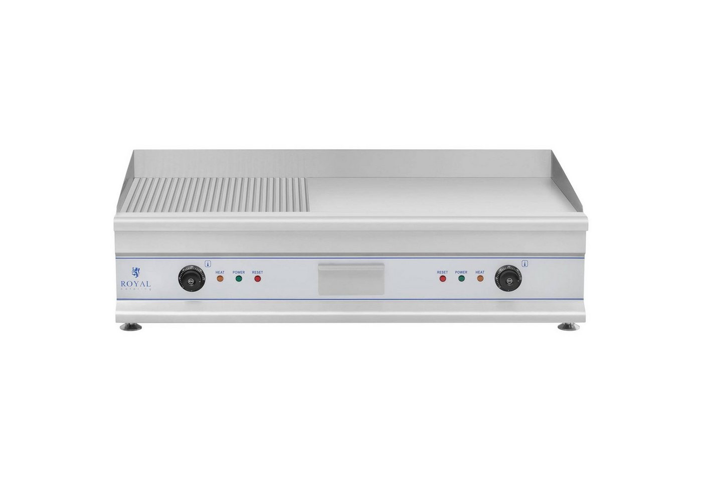 Royal Catering Elektrogrill Grillplatte 100cm Griddleplatte glatt & geriffelt Griddle Bräter Grill, 6400 W Bild 5