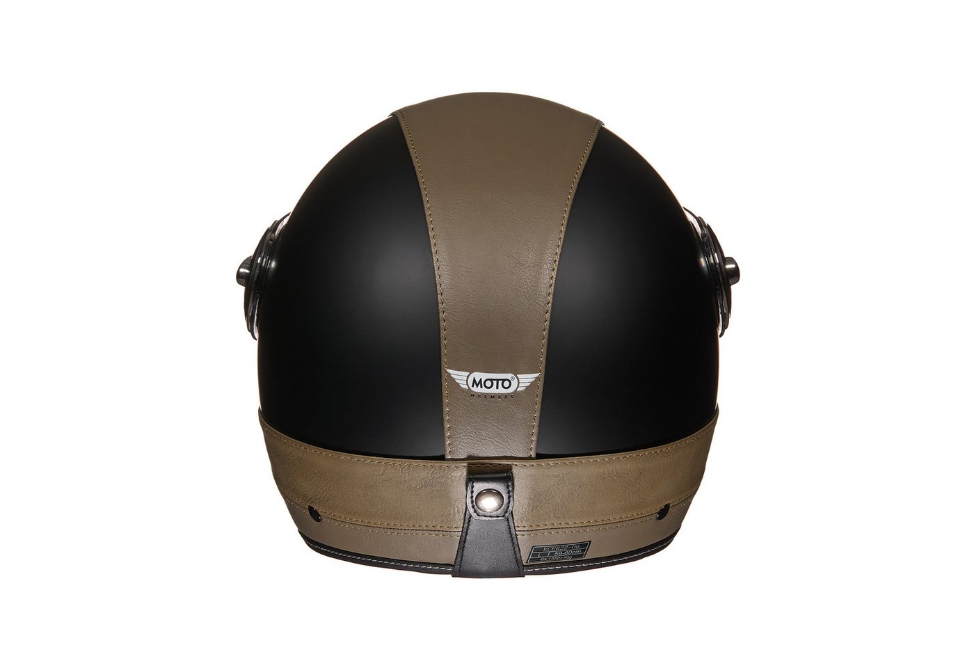 MOTO HELMETS Motorradhelm Jethelm SP888 Pro Urban, Helm für Motorrad & Roller, Schnellverschluss, Sonnenvisier, nur 1350g Bild 3